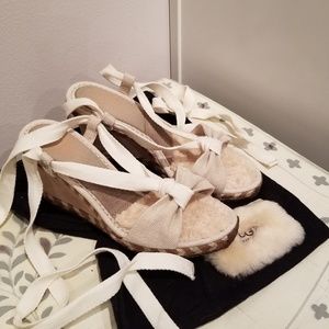 UGG Women's Amelie Espadrille Wedge Sandals